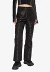 Fendi Ff Monogram Ski Pants In Brown