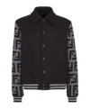 Fendi Wool Jacket In Black