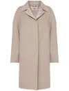 Fendi Coat In Neutrals