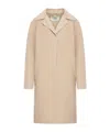 Fendi Coat In Nude