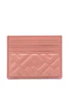 Fendi Ff Motif Nappa Leather Uette Cardholder Accessories In Multi