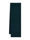 Fendi Ff-motif Patch-pocket Scarf In Green