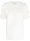 Fendi Round-neck T-shirt In White