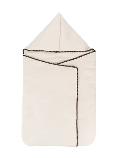 Fendi Ff Motif Sleeping Bag In Neutrals