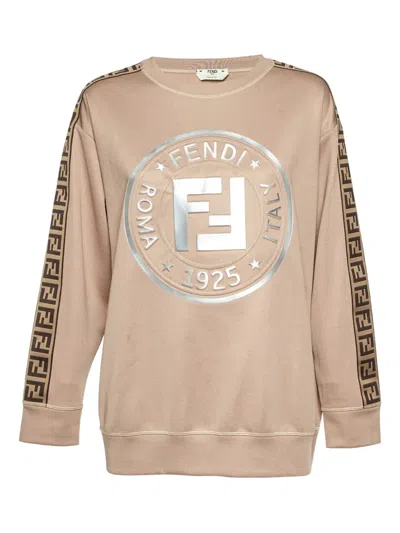 Pre-owned Fendi Ff-motif Sweatshirt