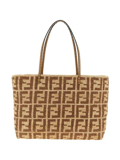 Fendi Ff-motif Tote Bag