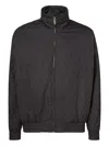 Fendi Ff Bomber Jacket In Nylon In Black