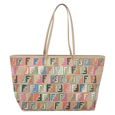 Pre-owned Fendi Ff Multicolour Canvas, Leather Tote Bag ()