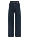 Fendi Ff Padded Jeans In Multi