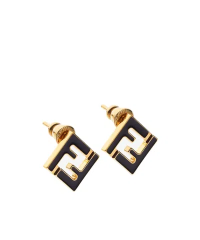 Fendi Forever  Earrings In Multicolor