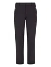 Fendi Ff-pattern Pocket Trousers In Black
