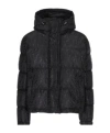 Fendi Ff-pattern Puffer Jacket In Black