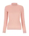 Fendi Ff Pattern Pullover In Nude