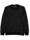 FENDI FF-PATTERN SWEATER