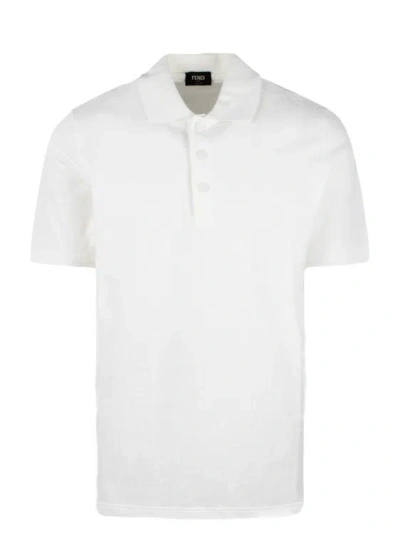 FENDI FF PIQUE` POLO SHIRT