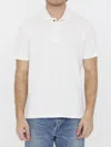 Fendi Collared Shirt With Side Slits In White