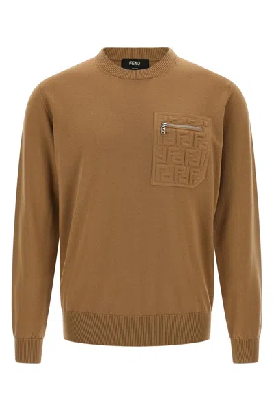 FENDI FF POCKET SWEATER