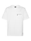 Fendi Ff Chest Pocket Cotton T-shirt In White