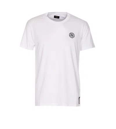 Fendi Ff Postcards Logo T-shirt