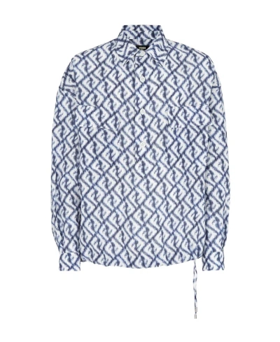 FENDI FENDI BUTTONED LONG-SLEEVED SHIRT