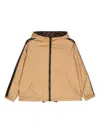 Fendi Ff-print Reversible Jacket In Brown