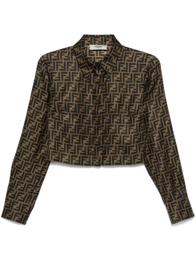 FENDI FF-PRINT SHIRT