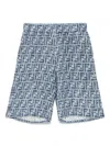 Fendi Kids Shorts In Blue