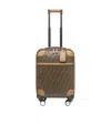 Fendi Ff Print Small Suitcase In Green