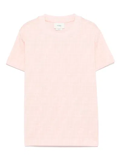 FENDI FF-PRINT T-SHIRT