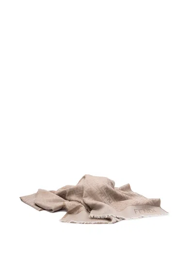 Fendi `ff` Scarf In Multicolor