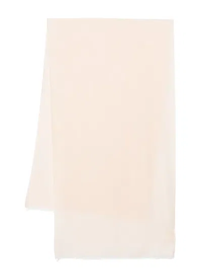 Fendi Women Ff Cashmere And Wool Scarf In Pink