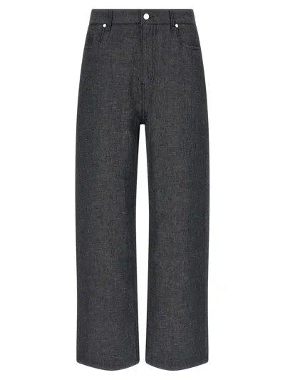 Fendi 'ff Selleria' Jeans In Blue