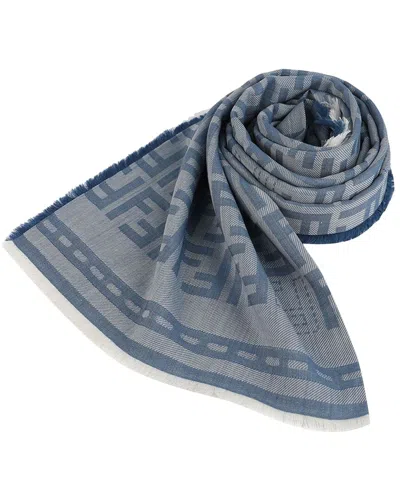 Pre-owned Fendi Ff Shawl (authentic Pre-loved)