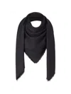 Fendi Ff Shawl In Black