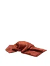 Fendi Ff Logo-pattern Scarf In Brown