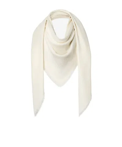 Fendi Ff Shawl In White