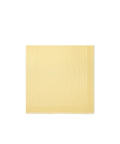 Fendi Ff Shawl In Yellow