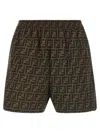 Fendi Ff Bermuda And Short Multicolor In Multi