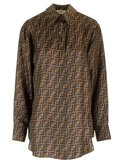 FENDI FF SILK SHIRT
