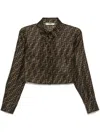 FENDI FENDI FF SILK SHIRT