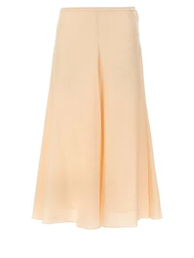 FENDI FENDI FF SILK SKIRT
