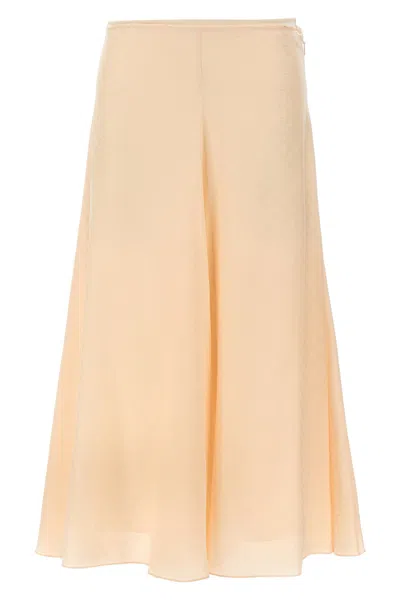 FENDI FENDI FF SILK SKIRT