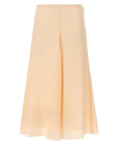 FENDI FENDI FF SILK SKIRT