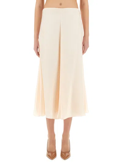 FENDI FF SILK SKIRT
