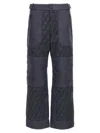 Fendi Ff Ski Pants In Blue
