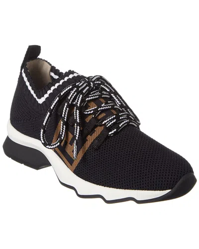 Fendi Ff Sneaker In Black