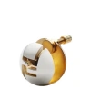 Fendi Ff Sphere Earrings - Silver And Gold Color Earring In Multi