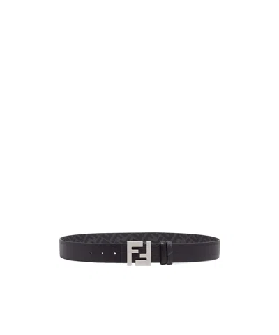 FENDI FENDI LOGO PLAQUE BELT