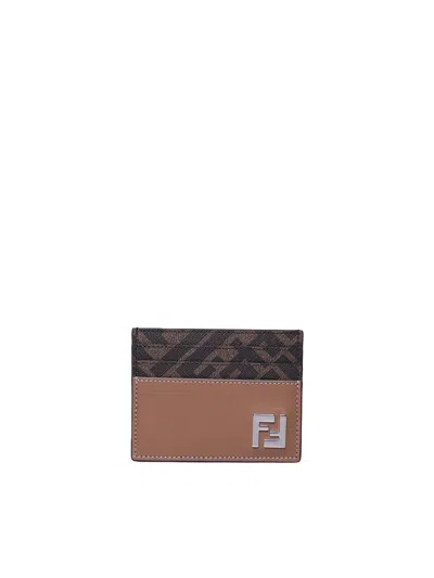 Fendi Ff Squared Card Holder