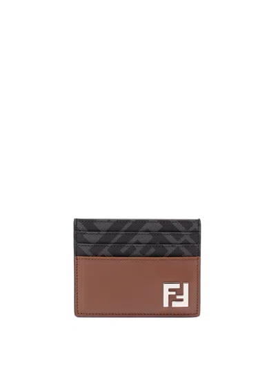 FENDI `FF SQUARED` CARD HOLDER